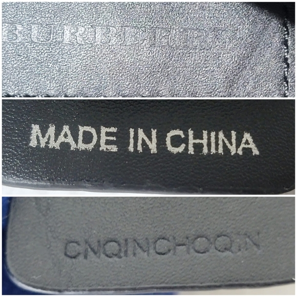 Authentic BURBERRY Hambleton London Check Briefcase Messenger Bag Blue - Picture 4 of 13